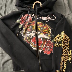 Ed Hardy Black XS Garment Tag